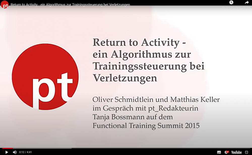Video zu Return to Activity Algorithmus (RTAA)