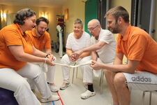 Teambesprechung in der Praxis Bouchette